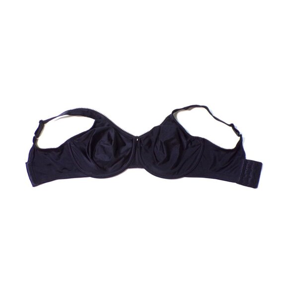🆕WACOAL Basic Beauty Full Non-padded Seamless Underwire Bra 44DD Black #855192 - Picture 9 of 12
